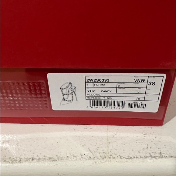 Valentino Pink and Tan Studded Heels, brand new! - Picture 6 of 7